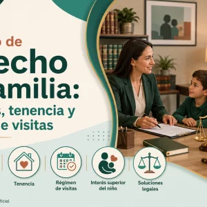 alimentos, tenencia y visitas