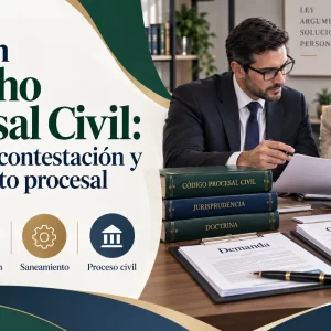 derecho procesal civil demanda, contestación y saneamiento