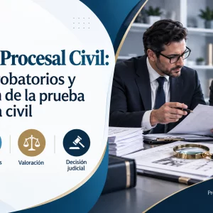 derecho procesal civil medios probatorios