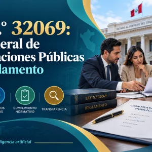 ley 32069 contrataciones