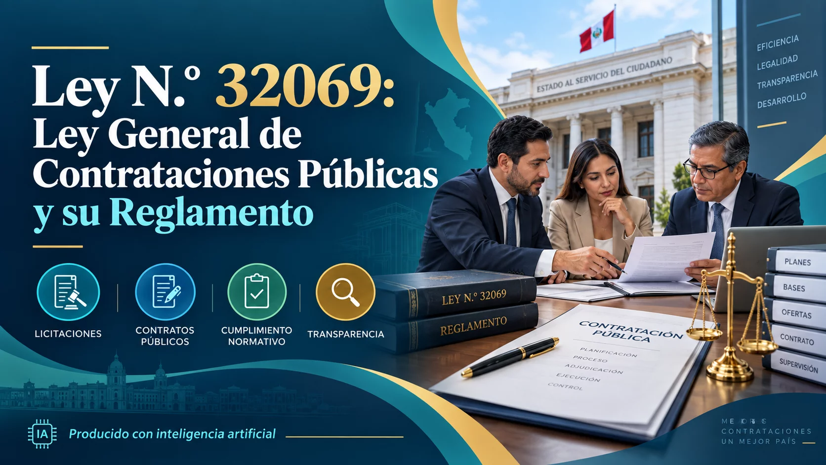 Curso de Contrataciones con el Estado: Ley N.° 32069 – Ley General de Contrataciones Públicas y su Reglamento